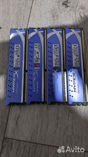 HyperX 4 гб DDR3 1866 мгц dimm CL9 KHX1866C9D3/4G