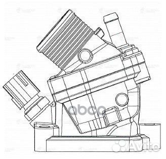Термостат для а/м Volvo XC90 (02) 2.4D/2.5T L
