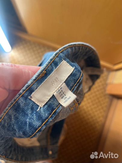 Джинсы hm широкие