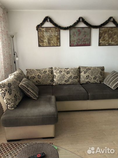 Большой угловой диван раскладной