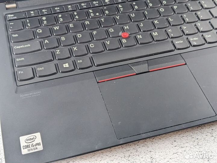 Тонкий ноутбук Lenovo ThinkPad T14 сенсорный