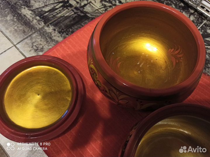 Посуда из Хохломы авторская