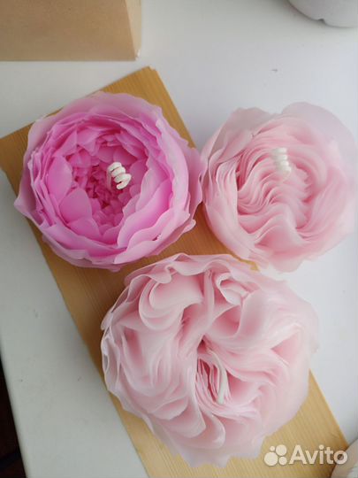 Свечи цветы