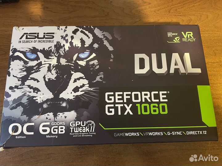 Asus gtx 1060 6gb dual