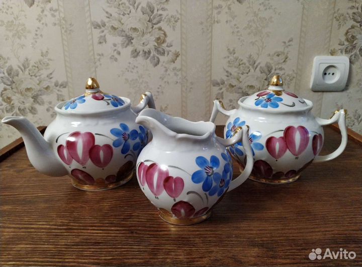 Сервиз дфз, пепельницы, тарелка СССР