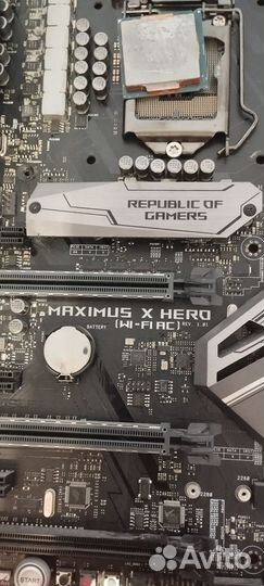 Asus ROG maximus X hero