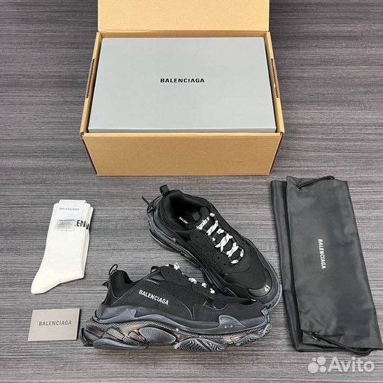 Кроссовки Balenciaga Triple S black