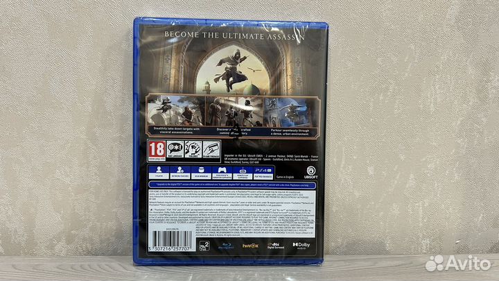 Assasins creed Mirage ps4 диск