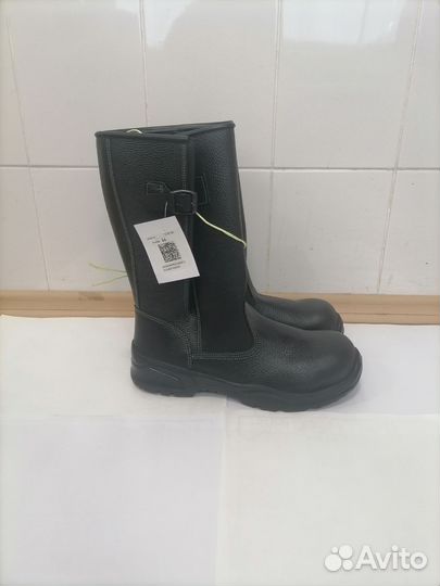 Сапоги зимние рабочие с железным носом