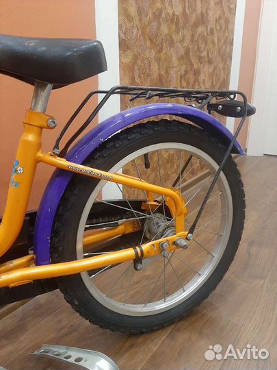 Детский немецкий велосипед Pinny. 18 колёса