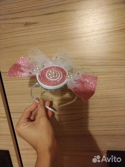 Ободок на утренник, ручная работа