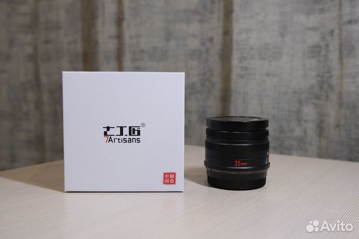 Объектив 7Artisans 35mm f/1.4 X-Mount