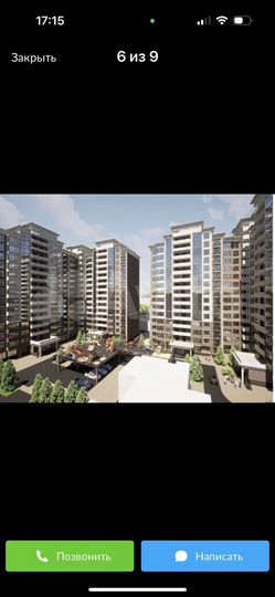 1-к. квартира, 45 м², 6/12 эт.