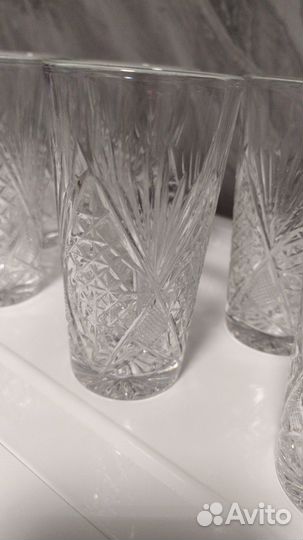 Хрустальные стаканы СССР