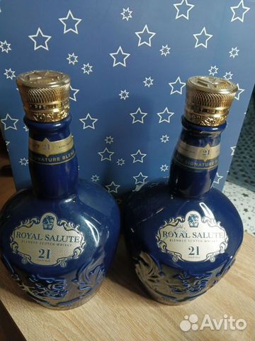 Бутылка керамическая от виски Royal Salute объявление продам