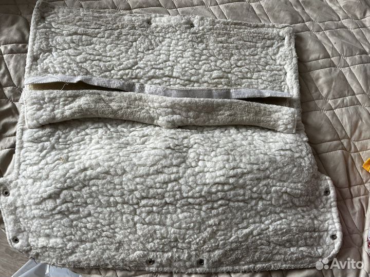 Чехол манишка для рук на коляску