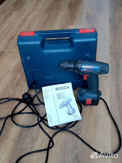 Шуруповерт bosch gsr 12v