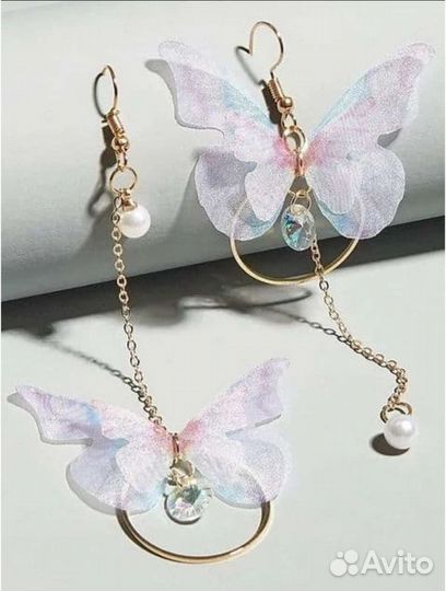 Ассиметричные серьги