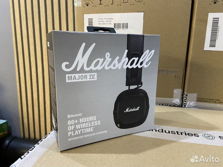 Наушники Marshall Major 4 IV black