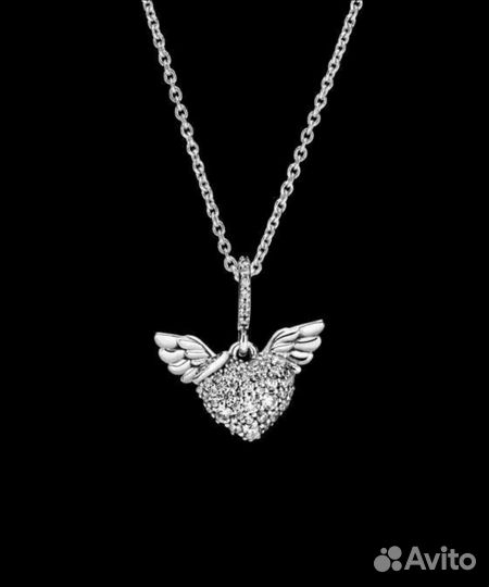 Колье с кулоном пандора 