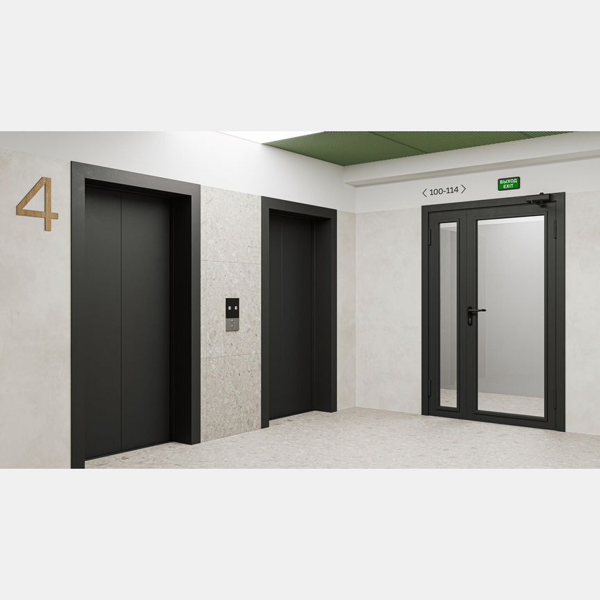 2-к. апартаменты, 54,6 м², 9/23 эт.