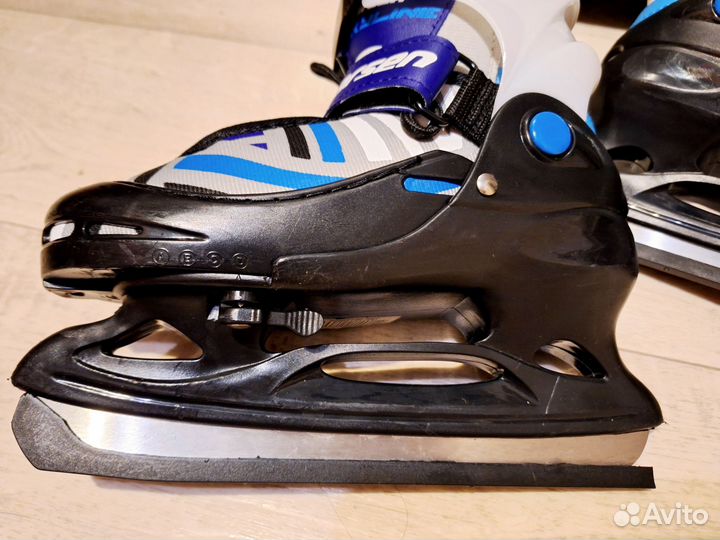 Коньки детские раздвижные 30-33р