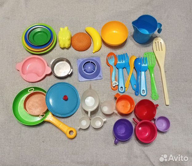 Игрушки посуда для кукол