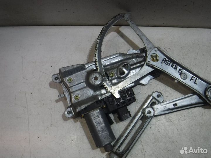 Стеклоподъемник передний левый Opel Astra G