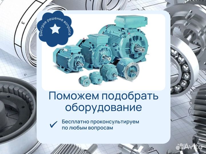 Электродвигатель RA280S6 45кВт 3000об/мин
