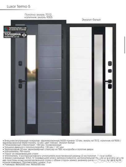 Входные двери в квартиру и в частный дом