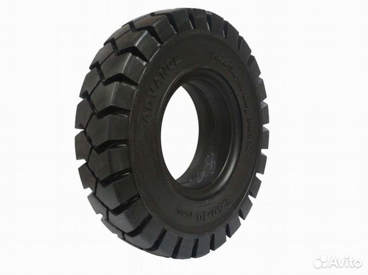 Шина цельнолитая advance 6.50-105.00(OB502) white