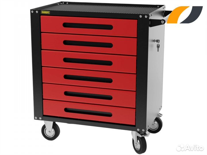 Тележка с шестью ящиками для инструмента