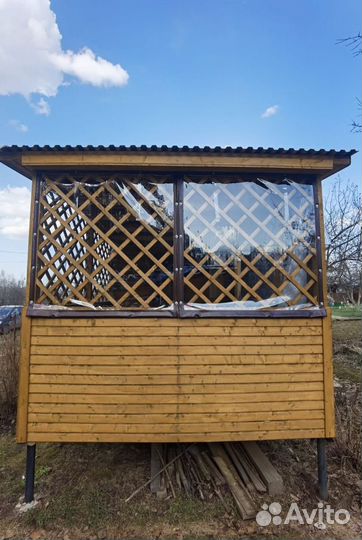 Мягкие окна для веранды под ключ