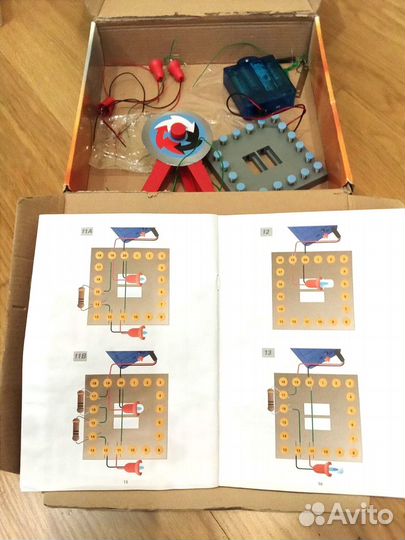 Опыты с буки Bondibon мастерская электричества