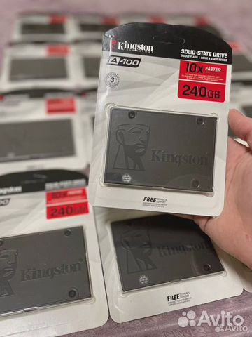 Ssd накопитель Kingston A400 - 240гб/480гб