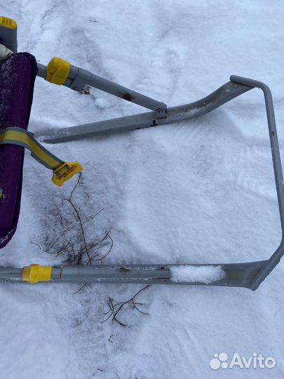 Коляска санки