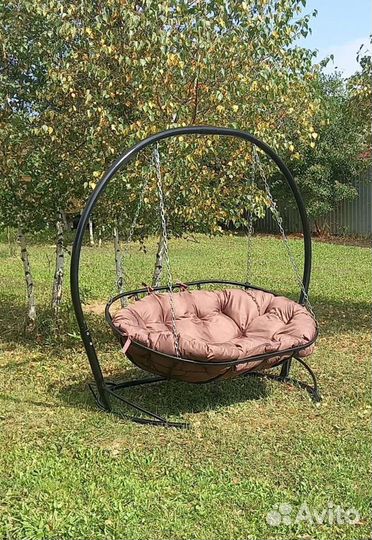 Подвесной диван - качели 