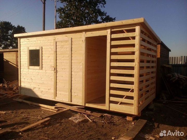 Бытовка деревянная от производителя