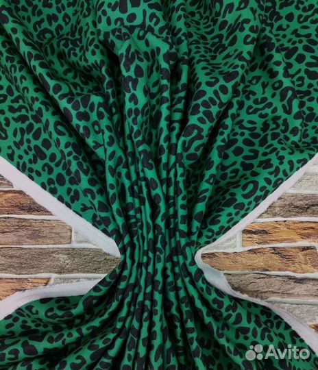 Ткань с принтом. Эко-кашемир