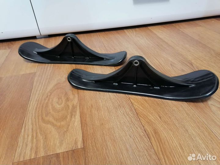 Лыжы на трюковой самокат