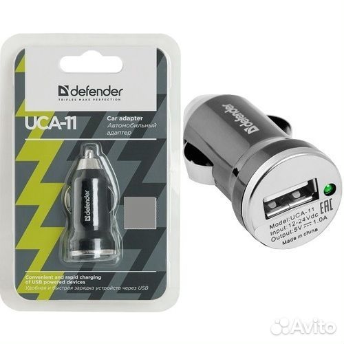 Сетевые адаптеры 1USB / 2USB 5V, 1А черные / белые