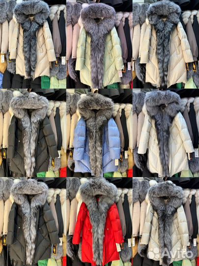 Пуховик женский