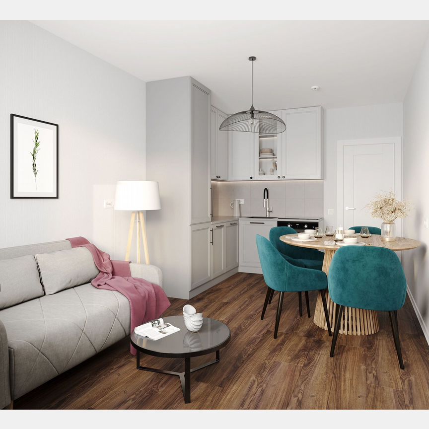 2-к. квартира, 47,5 м², 22/23 эт.