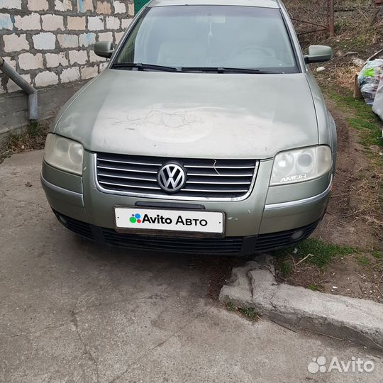 Volkswagen Passat 1.8 МТ, 2002, 390 654 км
