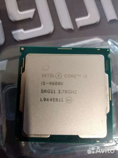 Процессор Intel core i5 9600k