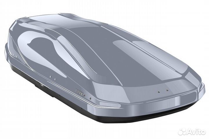 Бокс LUX irbis 175, серый глянец, 175*85*40 см