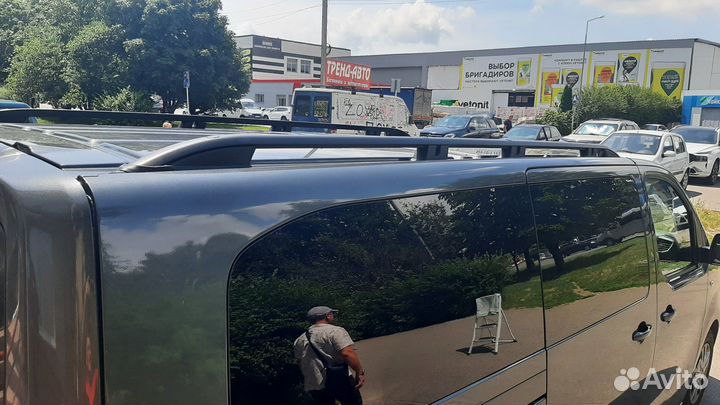 Рейлинги продольные на крышу Peugeot Expert