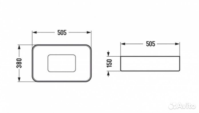 Раковина WeltWasser WW ELbach 78575-50 MT-GR