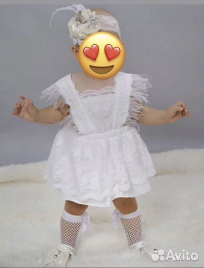 Повязка на голову для малышки