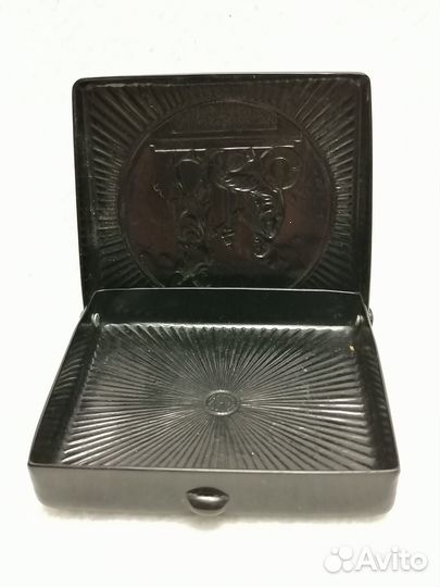 Портсигар Минин и Пожарский. зкб